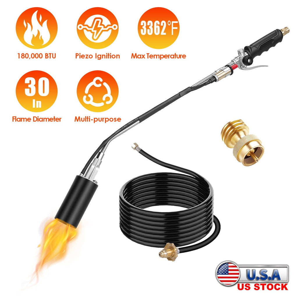 180,000 BTU Propane Weed Torch