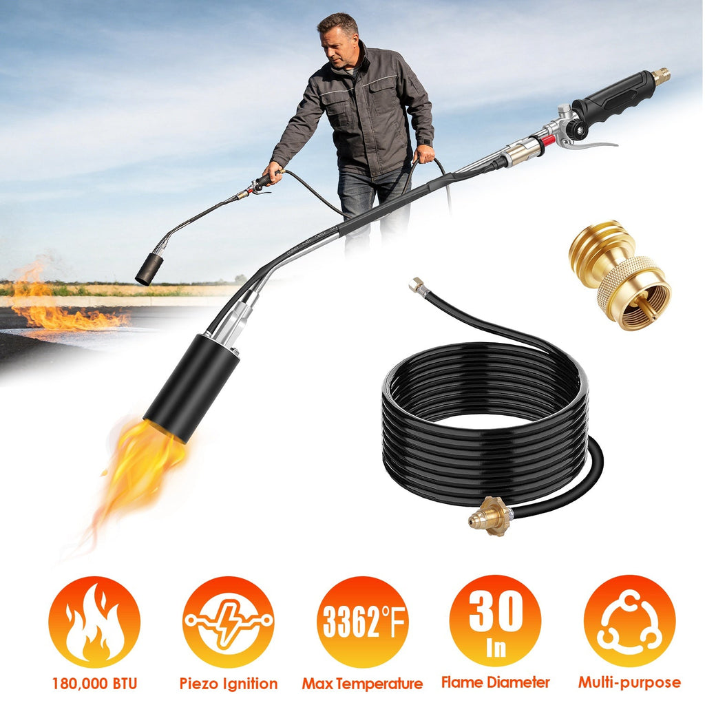 180,000 BTU Propane Weed Torch