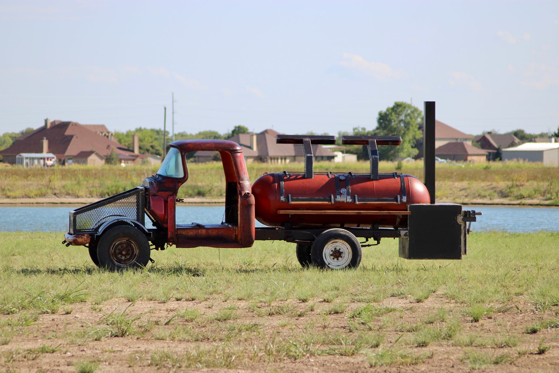 Offset Smoker - 325 Gallon
