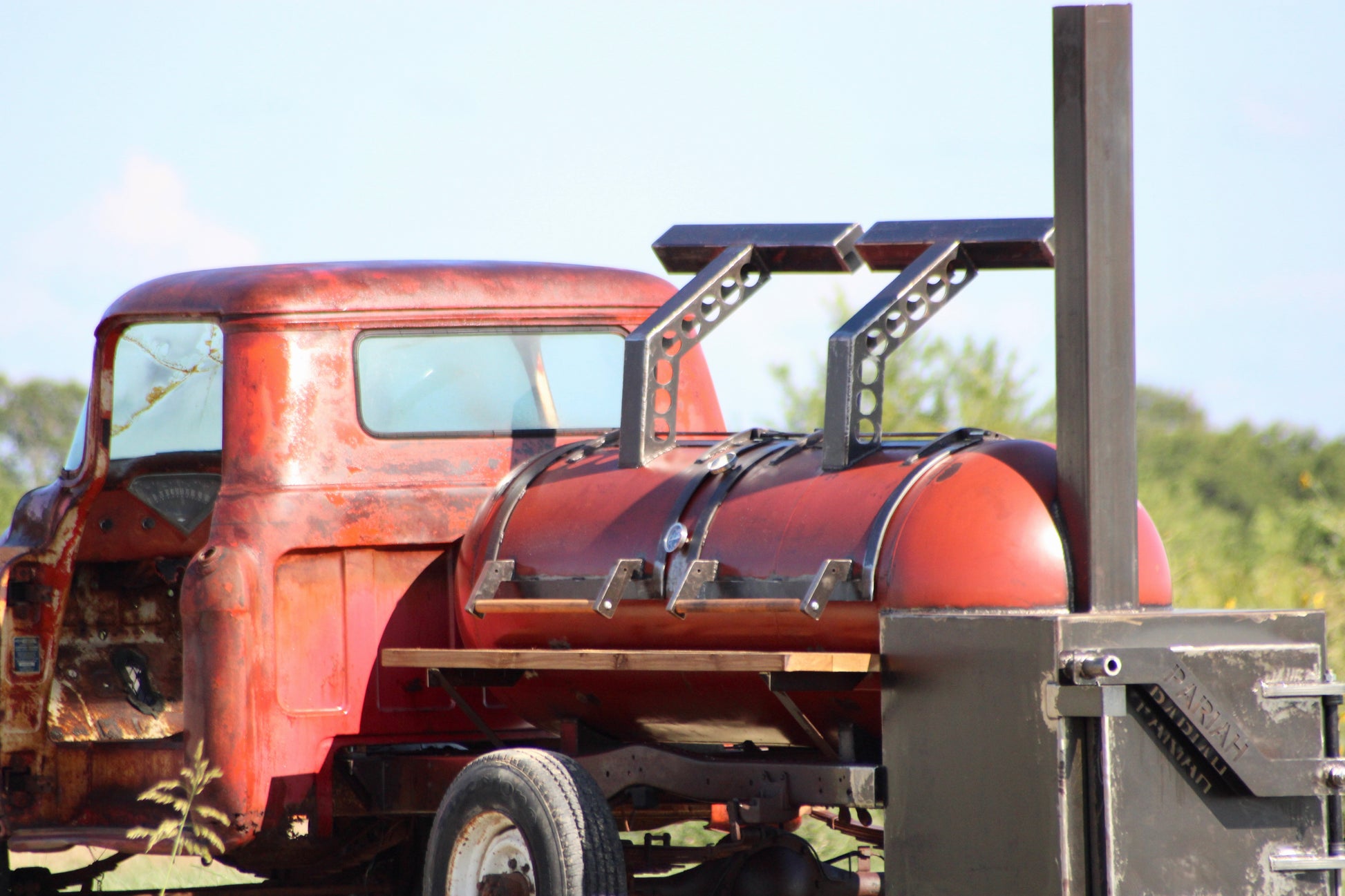 Offset Smoker - 325 Gallon