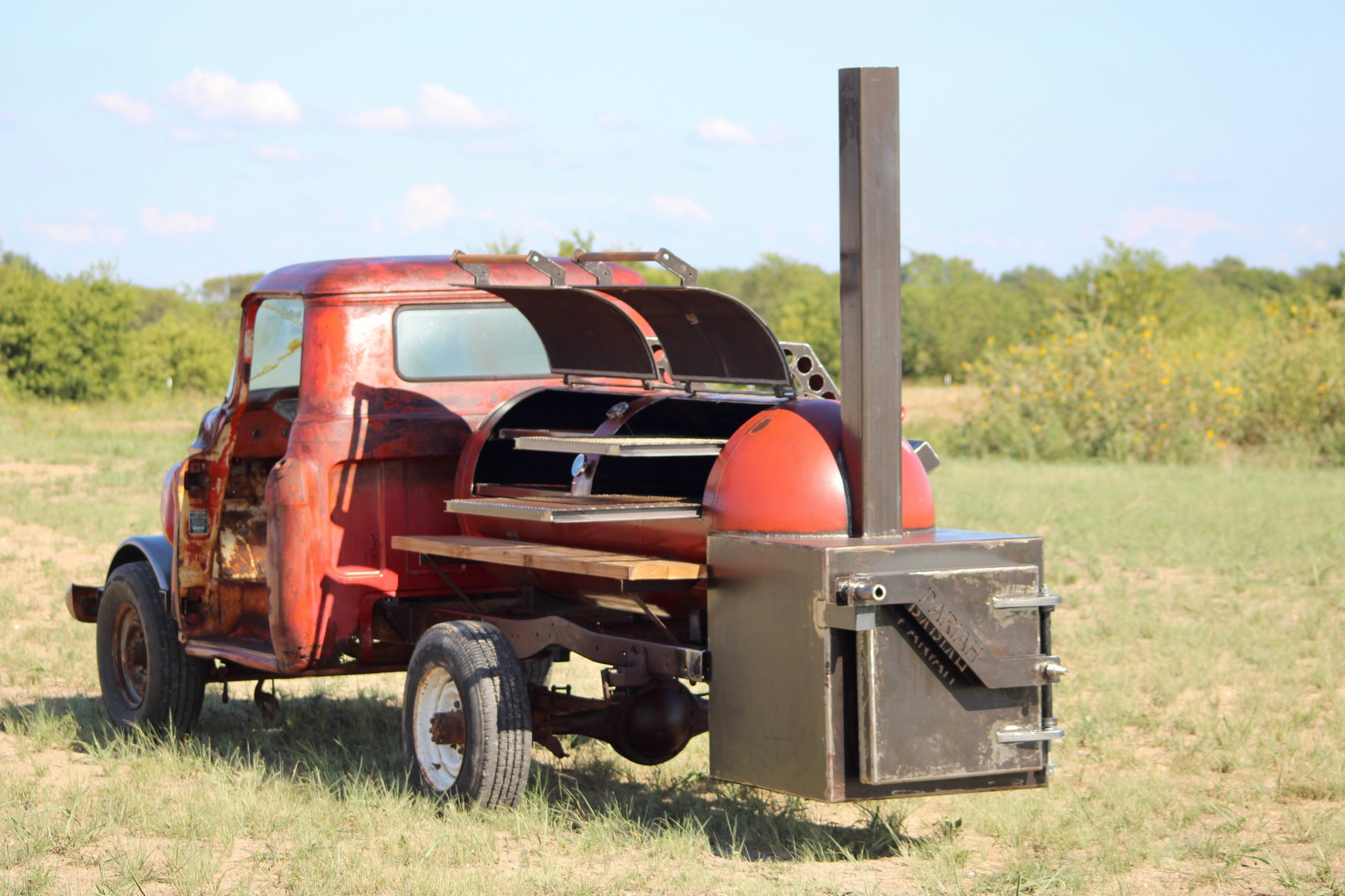 Offset Smoker - 325 Gallon