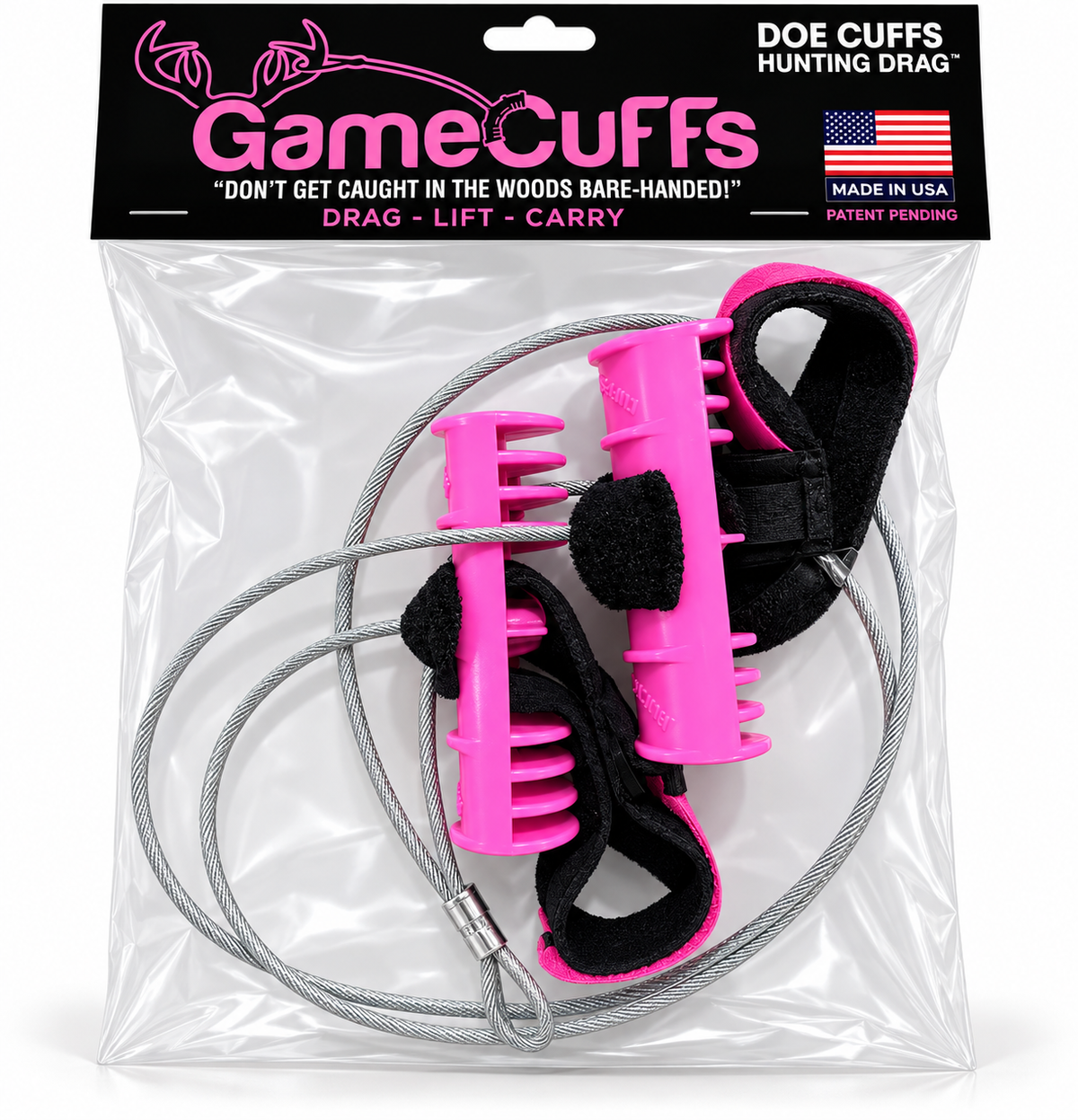 Doe Cuffs Deer Drag System - 26"