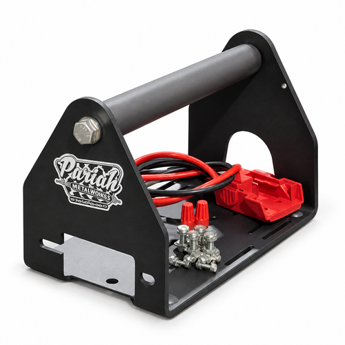 BYO Winch Kit - Portable Cordless 2500lb Winch Compatible with Major Tool Brands
